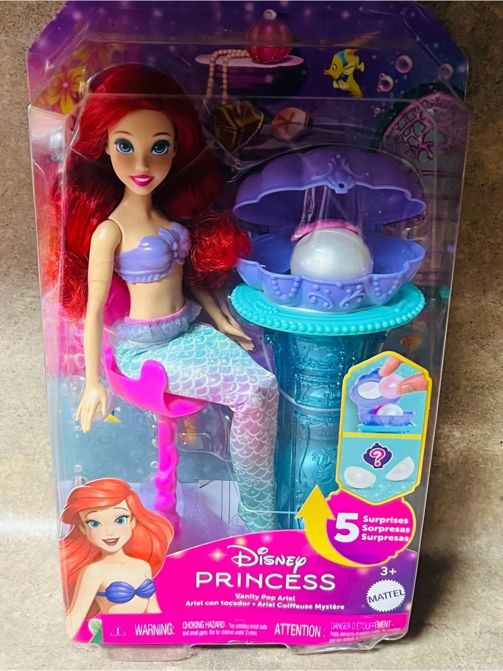 Disney Princess Vanity Pop Ariel